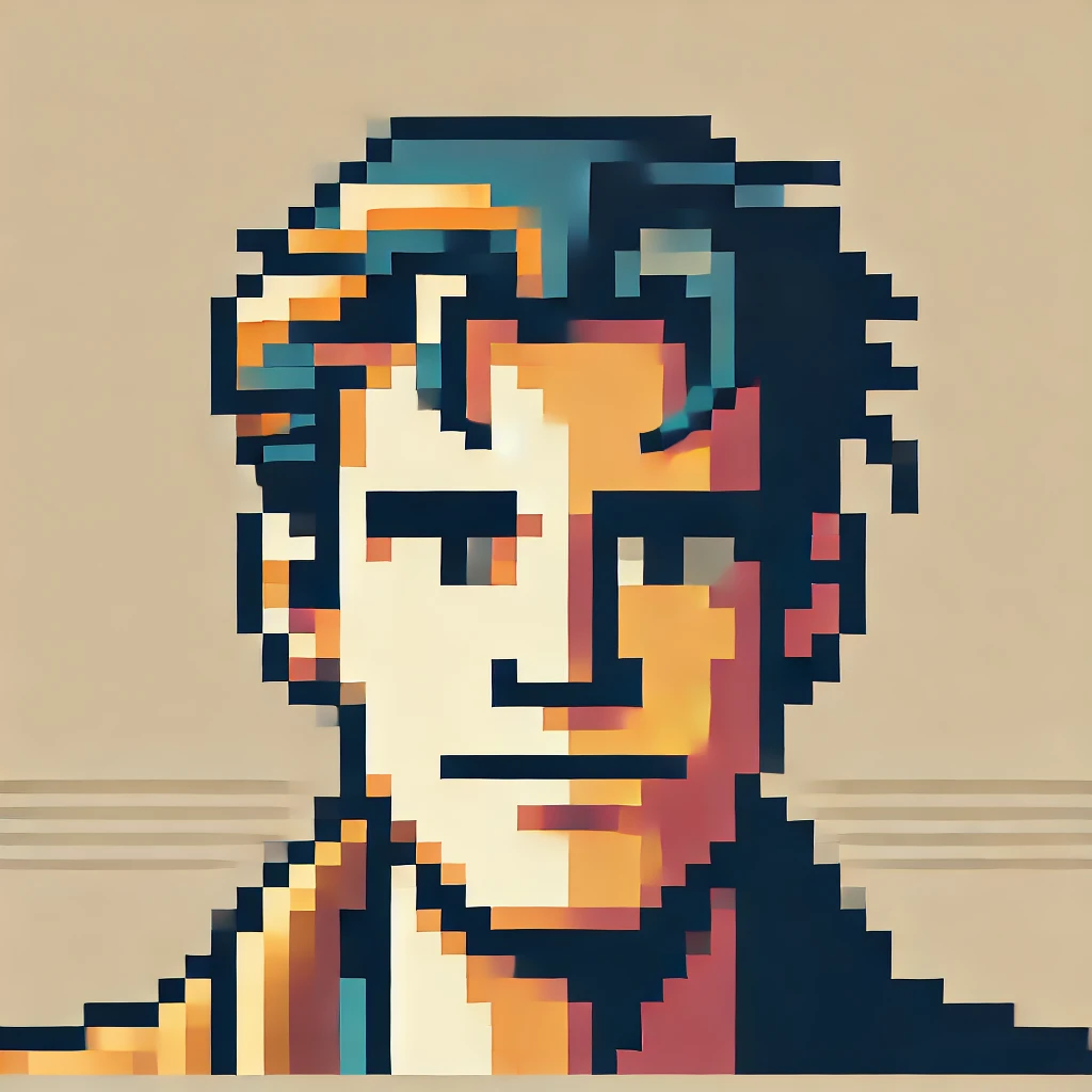 Retro Profile Image